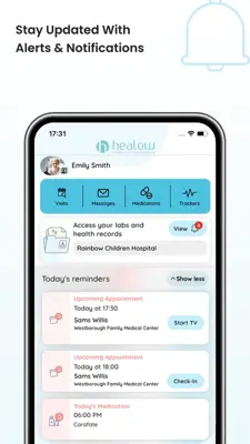 healow android App screenshot 2